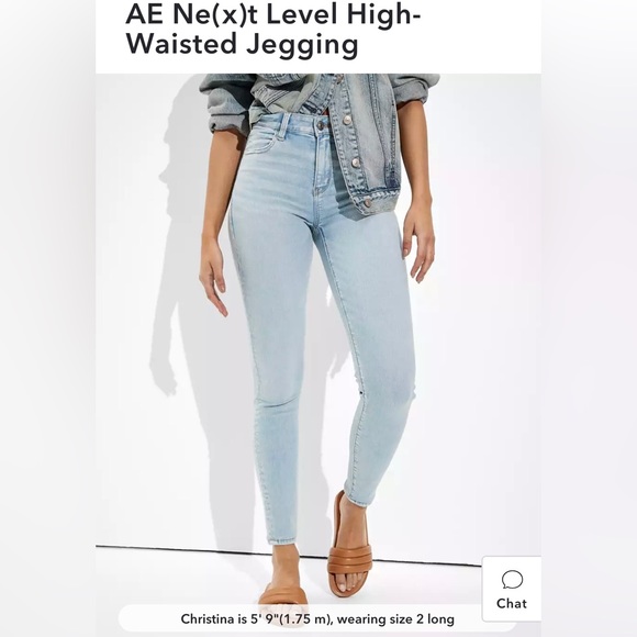 American Eagle Outfitters Denim - AE Hi-Rise Jegging 12 Regular